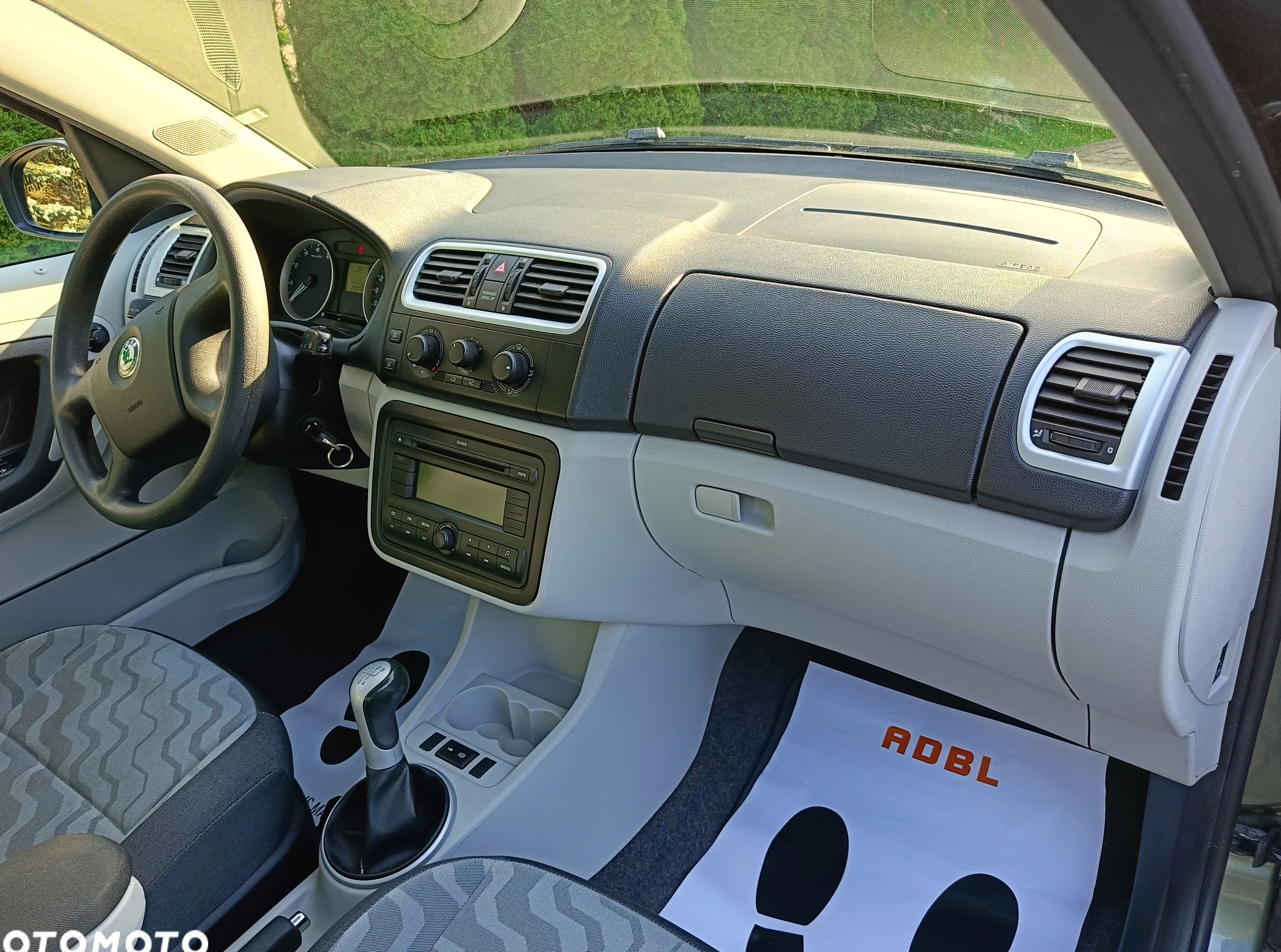 Skoda Roomster cena 15900 przebieg: 258000, rok produkcji 2007 z Gostynin małe 407